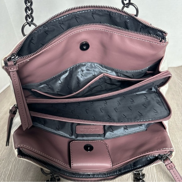 Simply Vera Wang Handbag Satchel Purse - Floral 14” x 9” - Picture 5 of 8